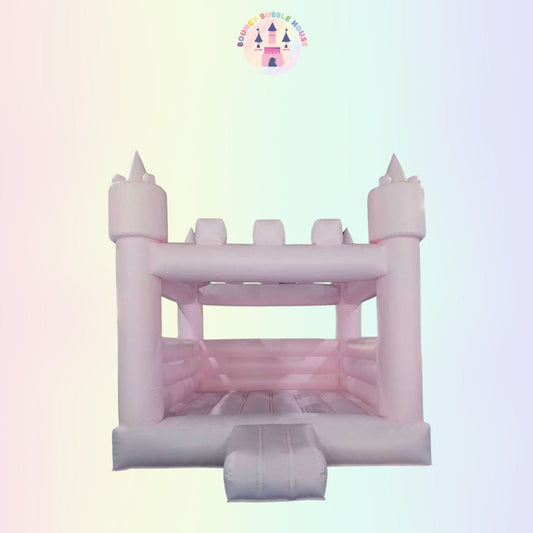 Pastel Pink Jumping Castle (3.5m x 3.5m)